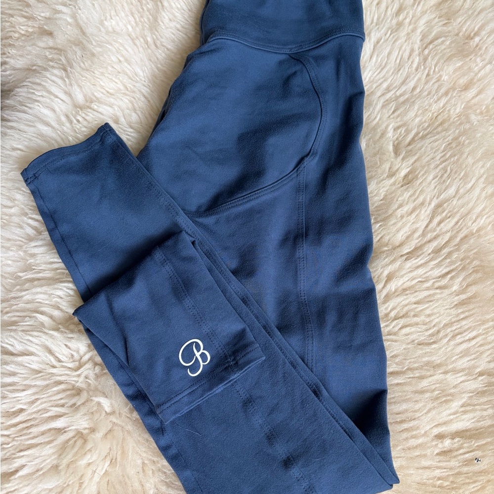 Bombshell Sportswear Slate Blue High-Waist Leggings